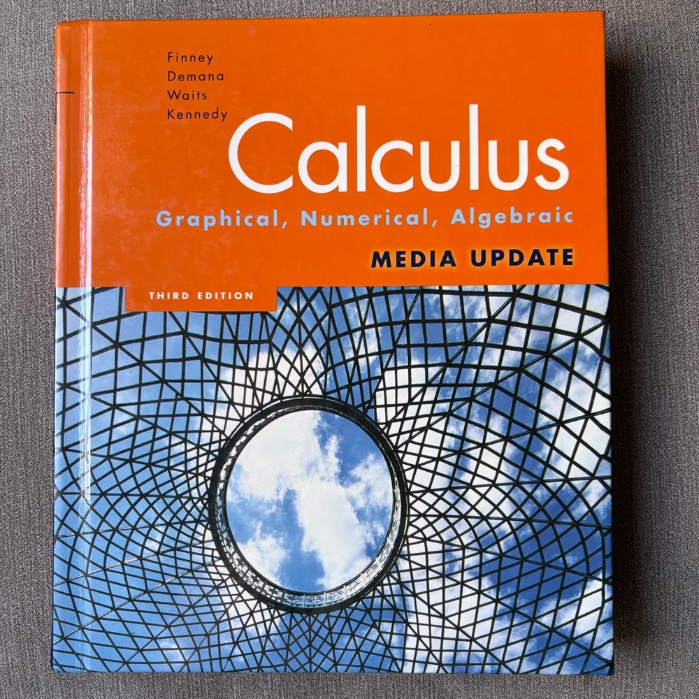 Calculus Graphical Numerical Algebraic Pearson Prentice Hall 3rd Edition book